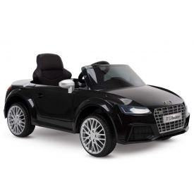 Audi TT S Roadster Battery Ride-On Car for Kids, Black, 12V