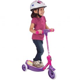 Disney Princess Girls' Bubble Scooter Electric Ride-On Toy, 6V