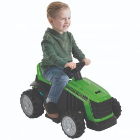 Electric Tractor Ride-On Toy with Bubbles for Kids, 12V