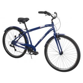 Casoria™ Bicicleta Azul de Confort para los hombres, 27.5-inch