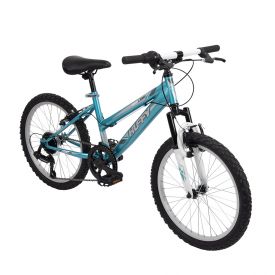 Highland™ Girls' Mountain Bike, Blue, 20-inch