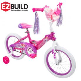 Disney Princess Girls' Bike, EZ Build™, Pink, 16-inch