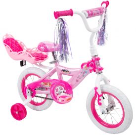 Disney Princess Girls' Bike, EZ Build™, Pink, 12-inch