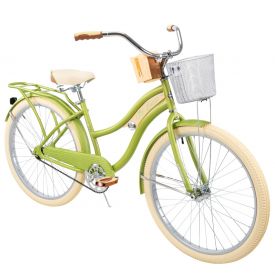 Nel Lusso™ Women's Cruiser Bike, Green, 26-inch