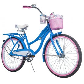 Deluxe™ Women's Cruiser Bike, Blue, 24-inch 