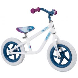 Disney Frozen 2 Balance Bike for Toddler & Kids, Elsa Graphics, 12 inch, Purple