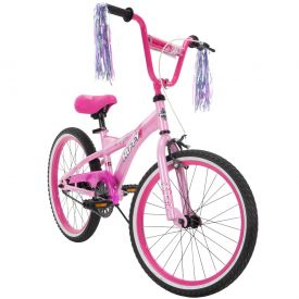 Go Girl Kid Bike Quick Assembly 20 inch Pink 