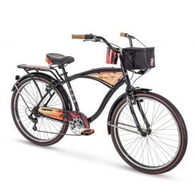 Panama Jack™ Bicicleta Negra de Crucero para los hombres, 26-inch