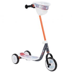 Disney Frozen 2 Olaf Preschool Scooter, Handlebar Bin, Three Wheels & Wide Deck