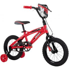 Kids 14-inch Bike in red and black