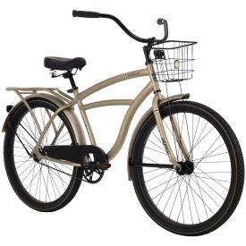 men's beach cruiser with basket