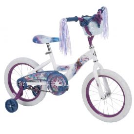 Frozen 2 bike with Elsa and Anna graphics