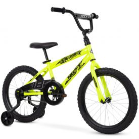 Neon yellow kids bike