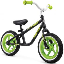 12-inch black balance bike