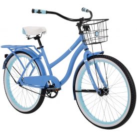 Blue 24-inch Woodhaven bicycle